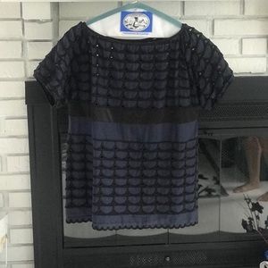 Cynthia Rowley designer blouse size L